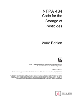 NFPA 434 PDF NFPA 434 PDF